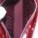 Cartier Must Line Shoulder Bag Patent leather Bordeaux Silver Auth 213137SAM-16