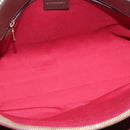 BURBERRY Nova Check Hand Bag Wool Beige Gold Auth 213140A-17