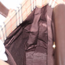 BURBERRY Nova Check Tote Bag Canvas Beige Gold Auth 213143V-22