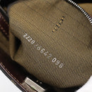 FENDI Zucca Canvas Hand Bag Brown Black Auth 213149V-23