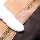 GUCCI GG Canvas Shoulder Bag Beige Gold 109101 Auth 213151-20