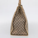 GUCCI GG Canvas Shoulder Bag Beige Gold 109101 Auth 213151-4