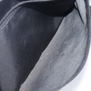PRADA Shoulder Bag Nylon Black Silver Auth 213152-25