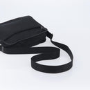 PRADA Shoulder Bag Nylon Black Silver Auth 213152-7