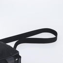PRADA Shoulder Bag Nylon Black Silver Auth 213152-8