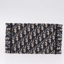 Christian Dior Trotter Canvas Oblique Book Tote Hand Bag Navy Auth 213157M-9