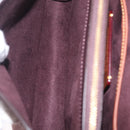 Coach Shoulder Bag Leather 3way Brown Gold Auth 213159A-28