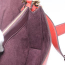 Coach Shoulder Bag Leather 3way Brown Gold Auth 213159A-30