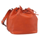 LOUIS VUITTON Epi Petit Noe Shoulder Bag Orange Pimon LV Auth 213161A-1