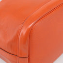 LOUIS VUITTON Epi Petit Noe Shoulder Bag Orange Pimon LV Auth 213161A-13