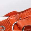 LOUIS VUITTON Epi Petit Noe Shoulder Bag Orange Pimon LV Auth 213161A-16