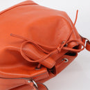 LOUIS VUITTON Epi Petit Noe Shoulder Bag Orange Pimon LV Auth 213161A-6