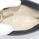 CHANEL Coin Purse Caviar Skin Black Gold CC Auth 213164-13