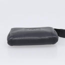 CHANEL Coin Purse Caviar Skin Black Gold CC Auth 213164-7