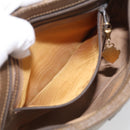 GUCCI GG Supreme Shoulder Bag PVC Beige Auth 213165-24