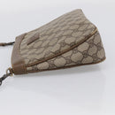 GUCCI GG Supreme Shoulder Bag PVC Beige Auth 213165-4
