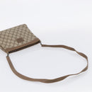 GUCCI GG Supreme Shoulder Bag PVC Beige Auth 213165-7