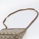 GUCCI GG Supreme Shoulder Bag PVC Beige Auth 213165-9
