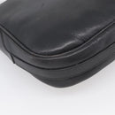 GUCCI Micro GG Supreme Web Sherry Line Bag Leather Black 001 41 4425 Auth 213166-14