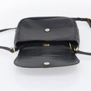GUCCI Micro GG Supreme Web Sherry Line Bag Leather Black 001 41 4425 Auth 213166-17