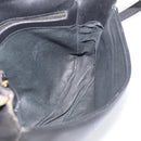 GUCCI Micro GG Supreme Web Sherry Line Bag Leather Black 001 41 4425 Auth 213166-22