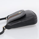 GUCCI Micro GG Supreme Web Sherry Line Bag Leather Black 001 41 4425 Auth 213166-4