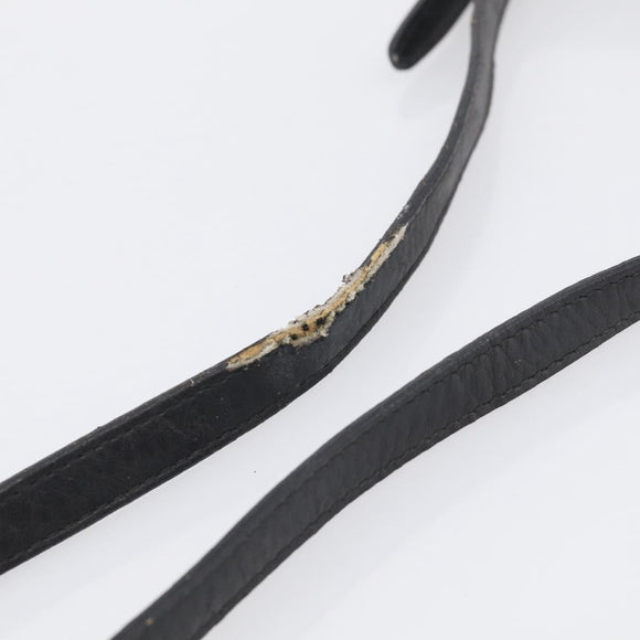 GUCCI Micro GG Supreme Web Sherry Line Bag Leather Black 001 41 4425 Auth 213166