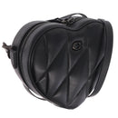 Coach Shoulder Bag Leather Black Auth 213167A-1