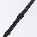 Coach Shoulder Bag Leather Black Auth 213167A-10