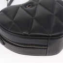 Coach Shoulder Bag Leather Black Auth 213167A-12