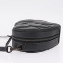Coach Shoulder Bag Leather Black Auth 213167A-5