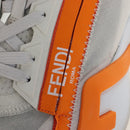 FENDI Flow Sneakers Mesh 9 White Auth 213171M-10