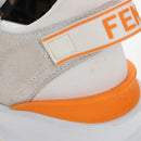 FENDI Flow Sneakers Mesh 9 White Auth 213171M-14