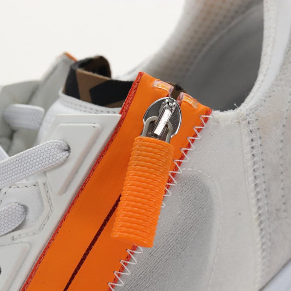 FENDI Flow Sneakers Mesh 9 White Auth 213171M