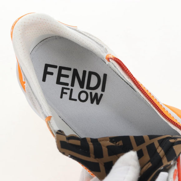 FENDI Flow Sneakers Mesh 9 White Auth 213171M