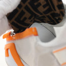 FENDI Flow Sneakers Mesh 9 White Auth 213171M-25