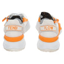 FENDI Flow Sneakers Mesh 9 White Auth 213171M-3