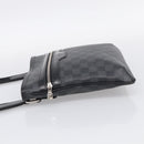 LOUIS VUITTON Damier Graphite Tomas Shoulder Bag N58028 LV Auth 213175V-4