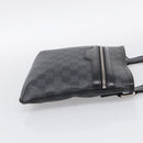LOUIS VUITTON Damier Graphite Tomas Shoulder Bag N58028 LV Auth 213175V-5