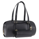 LOUIS VUITTON Epi Soufflot Hand Bag Black M52222 LV Auth 213176A-1