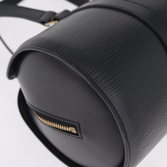 LOUIS VUITTON Epi Soufflot Hand Bag Black M52222 LV Auth 213176A