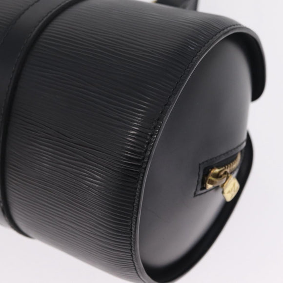 LOUIS VUITTON Epi Soufflot Hand Bag Black M52222 LV Auth 213176A