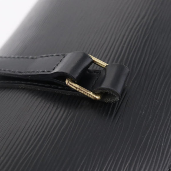LOUIS VUITTON Epi Soufflot Hand Bag Black M52222 LV Auth 213176A