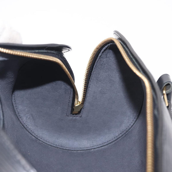 LOUIS VUITTON Epi Soufflot Hand Bag Black M52222 LV Auth 213176A