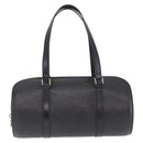 LOUIS VUITTON Epi Soufflot Hand Bag Black M52222 LV Auth 213176A-2