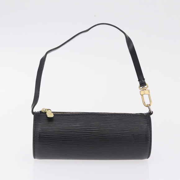 LOUIS VUITTON Epi Soufflot Hand Bag Black M52222 LV Auth 213176A