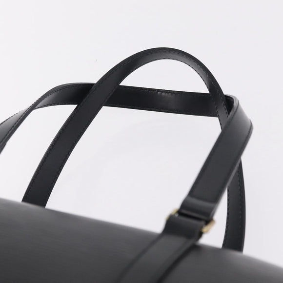 LOUIS VUITTON Epi Soufflot Hand Bag Black M52222 LV Auth 213176A