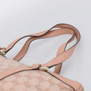 GUCCI GG Crystal Tote Bag Coated Canvas Pink Gold 141470 Auth 213177V-8