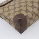 GUCCI GG Supreme Shoulder Bag PVC Beige Gold 007 123 0087 Auth 213180-13