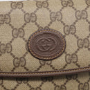 GUCCI GG Supreme Shoulder Bag PVC Beige Gold 007 123 0087 Auth 213180-14